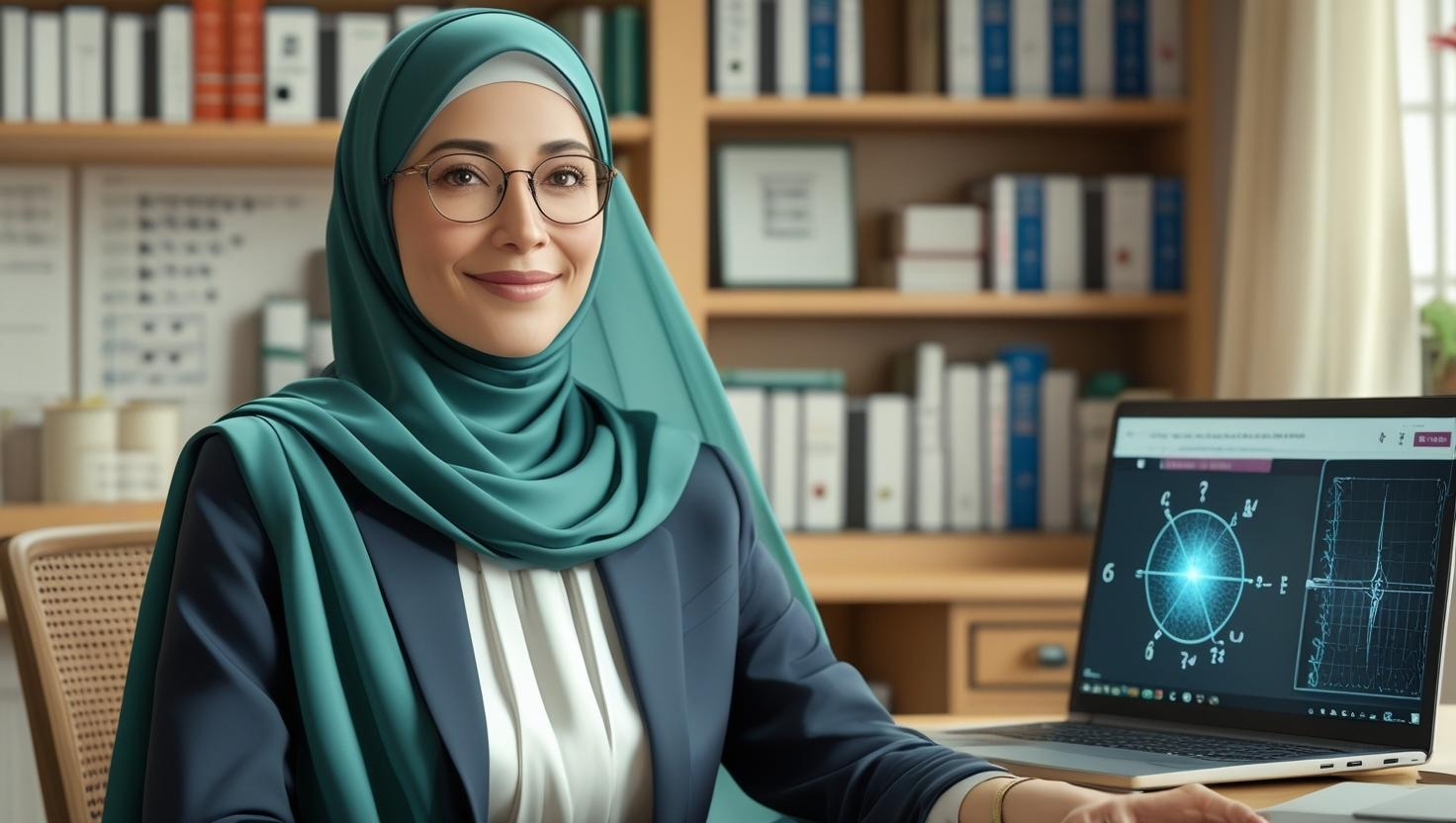استاذة / أمل حلمي لتدريس الفيزياء.                وتحصيلي